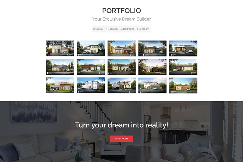 Mitrov Homes - Geelong Website Design