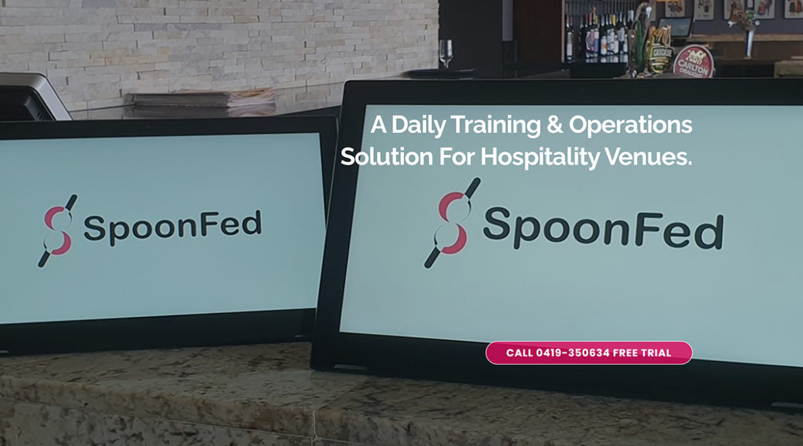 Spoonfed Hospitality Website Design Melbourne