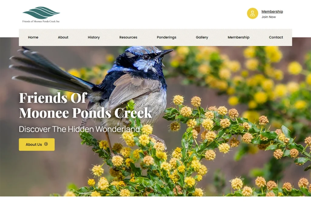 Friends at Moonee Ponds Parks & Play Web Design done by WebSplash Digital