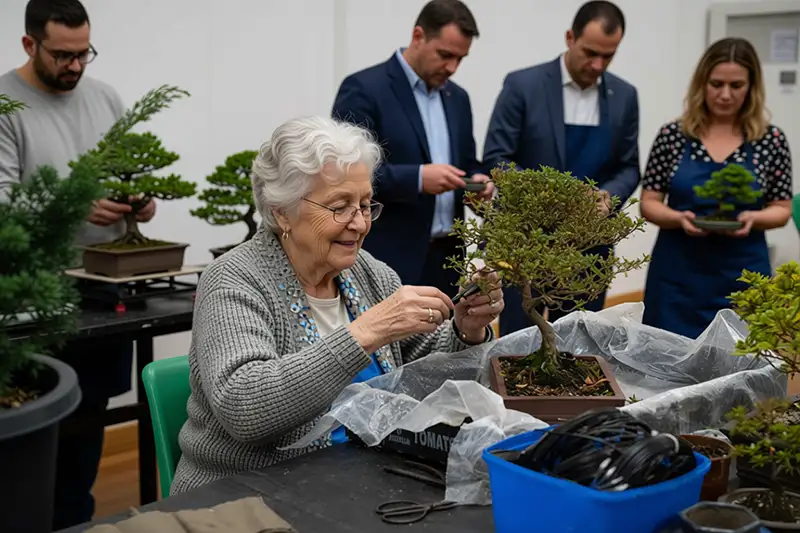 Bonsai Club Website Design in Geelong