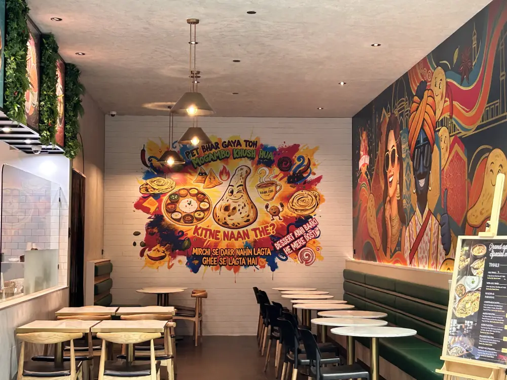 Mural Design For Restaurant in Docklands