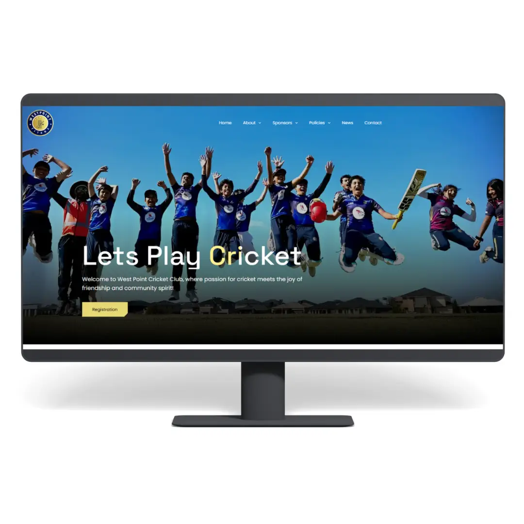 Website for Local Community Sporting Clubs